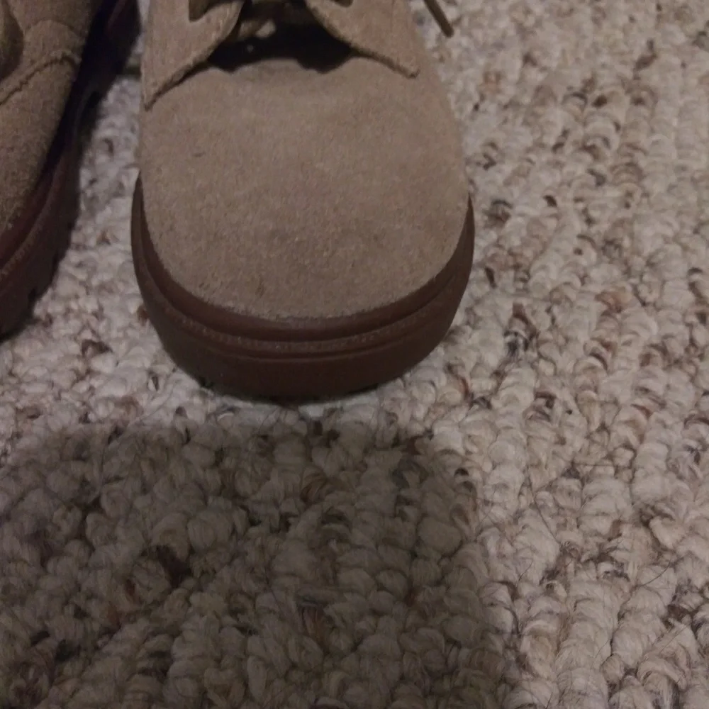 3/$18 Stride Rite James Tan Suede Boys Dress Shoe